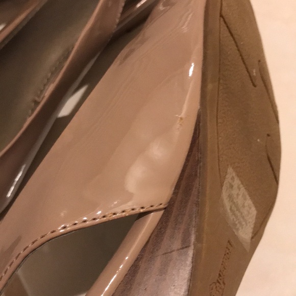 Fergalicious Blush open toe wedges. - Picture 11 of 12